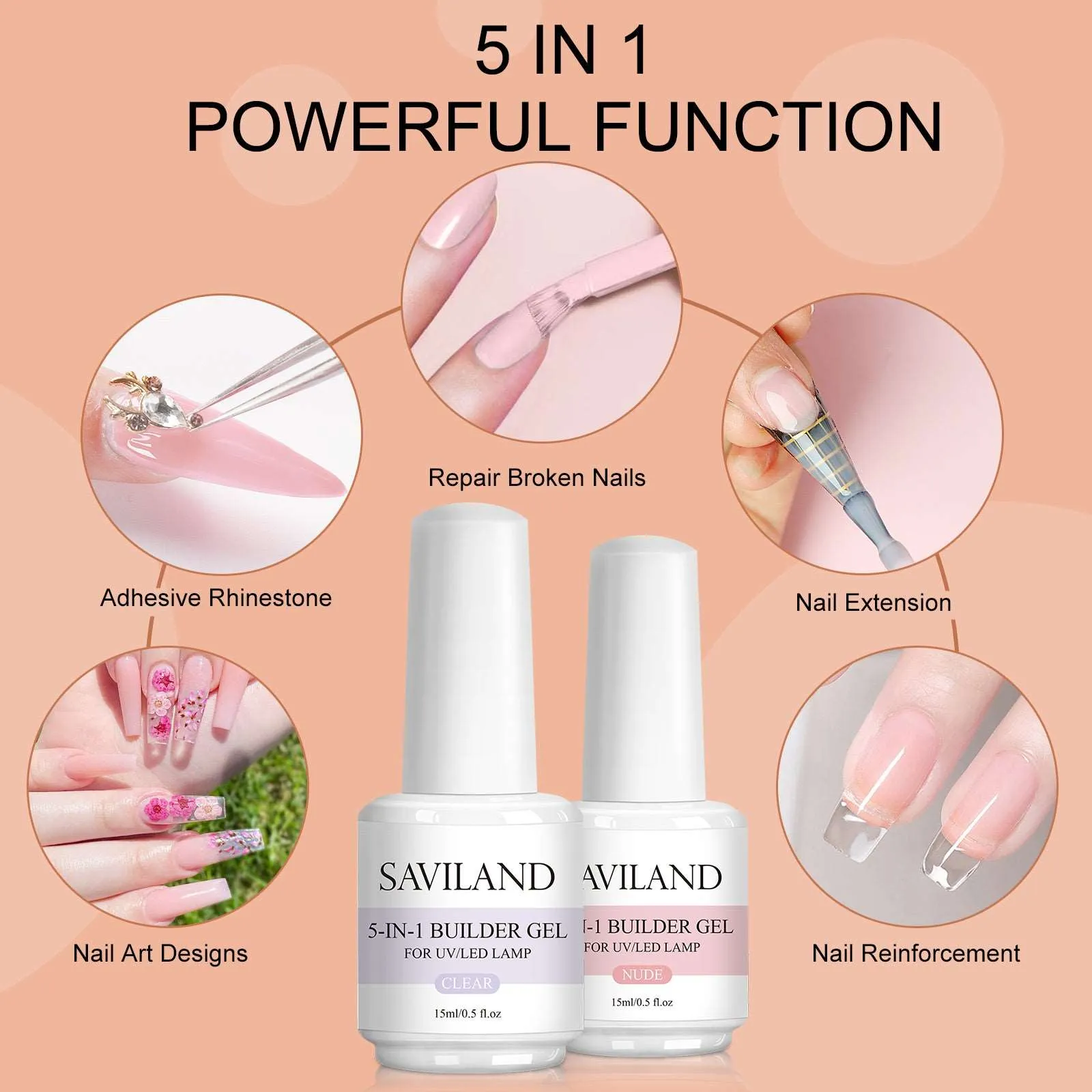 5 in 1 Builder Base Strengthening Gel