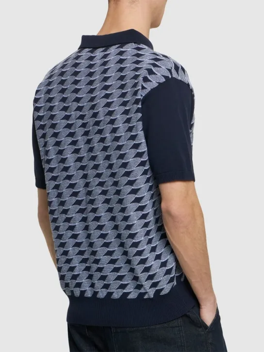 After Pray   Knotted knit polo 