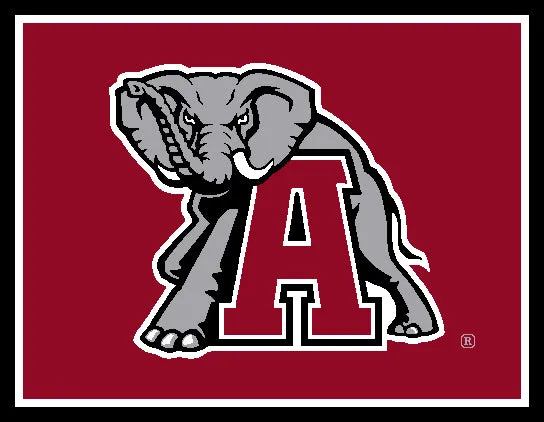 Alabama Big Al Blanket Crimson 60 x 50