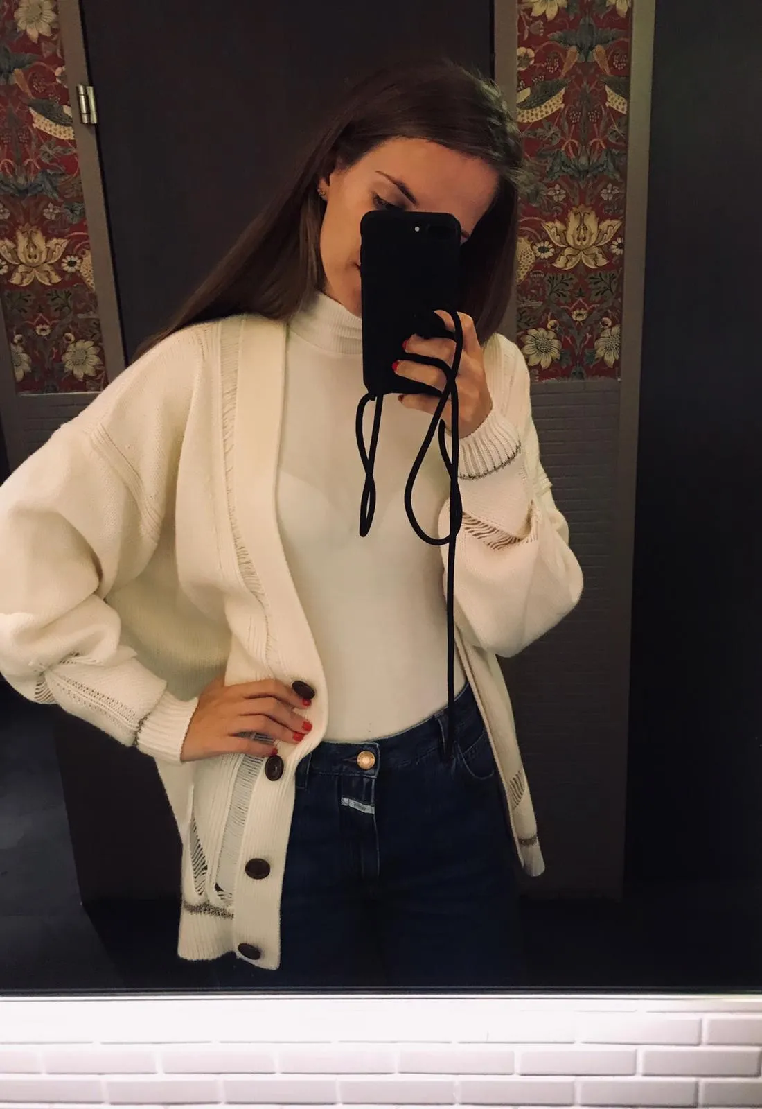 ALEXIOS Turtleneck Bodysuit in Cream