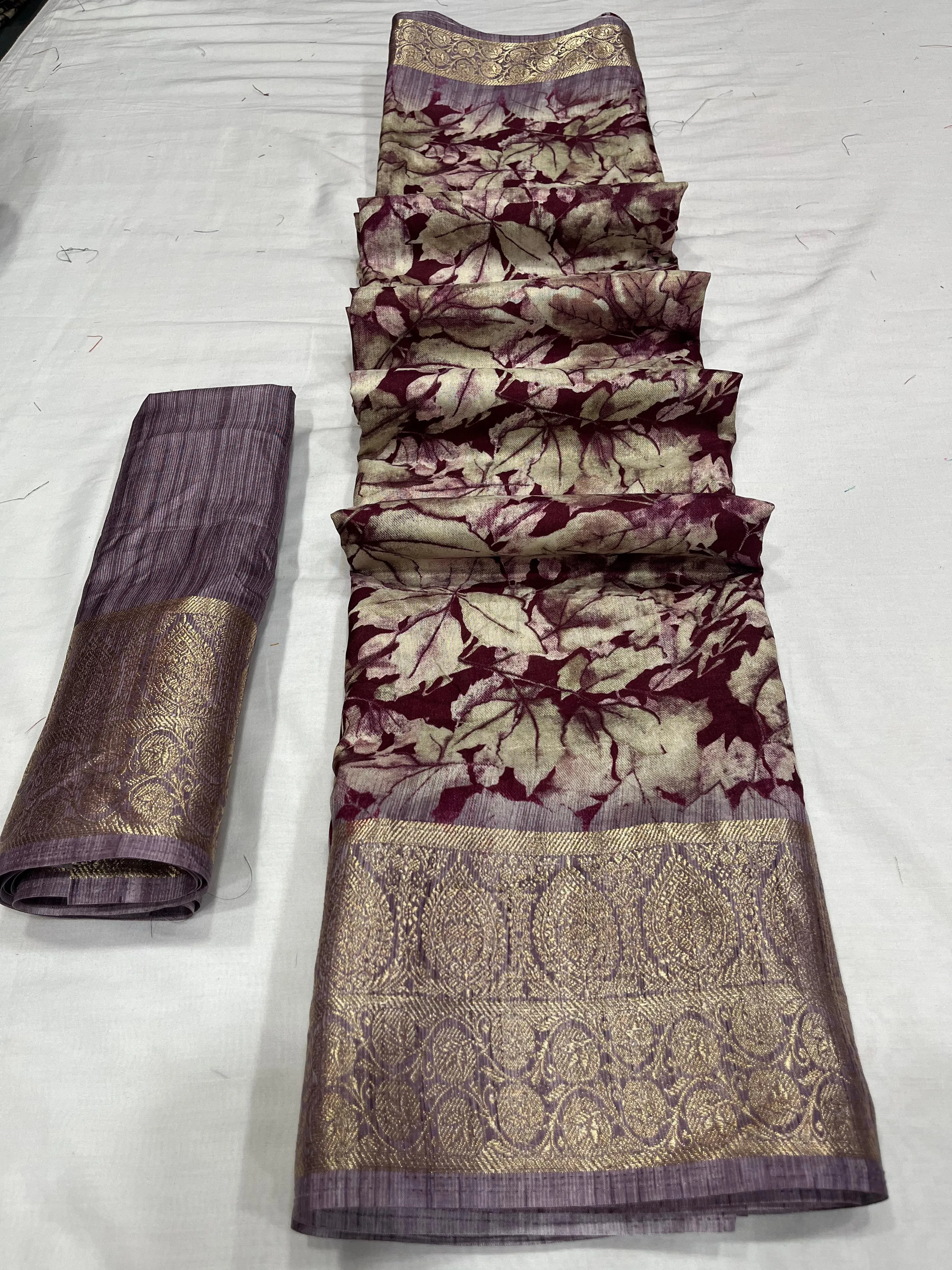 Beautiful Designer Soft Dola Silk Saree