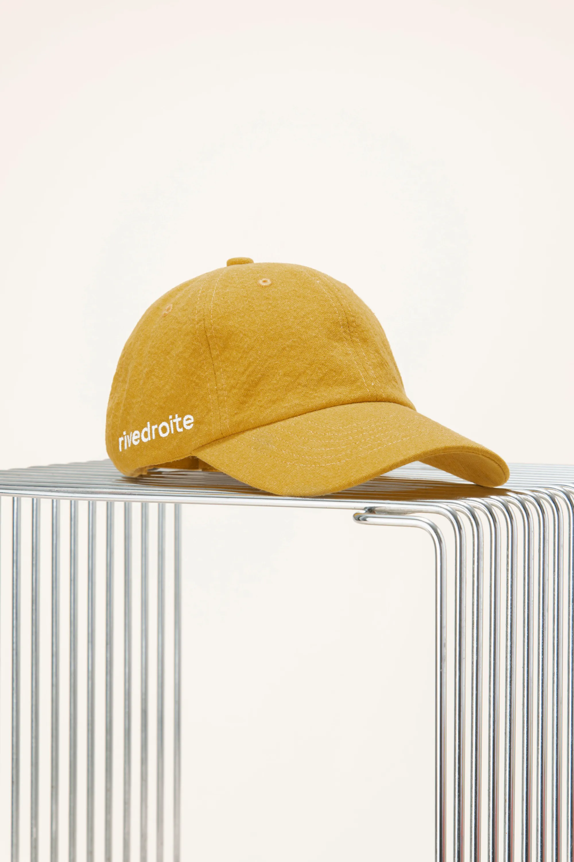 Colette the cap - Recycled cotton Mustard
