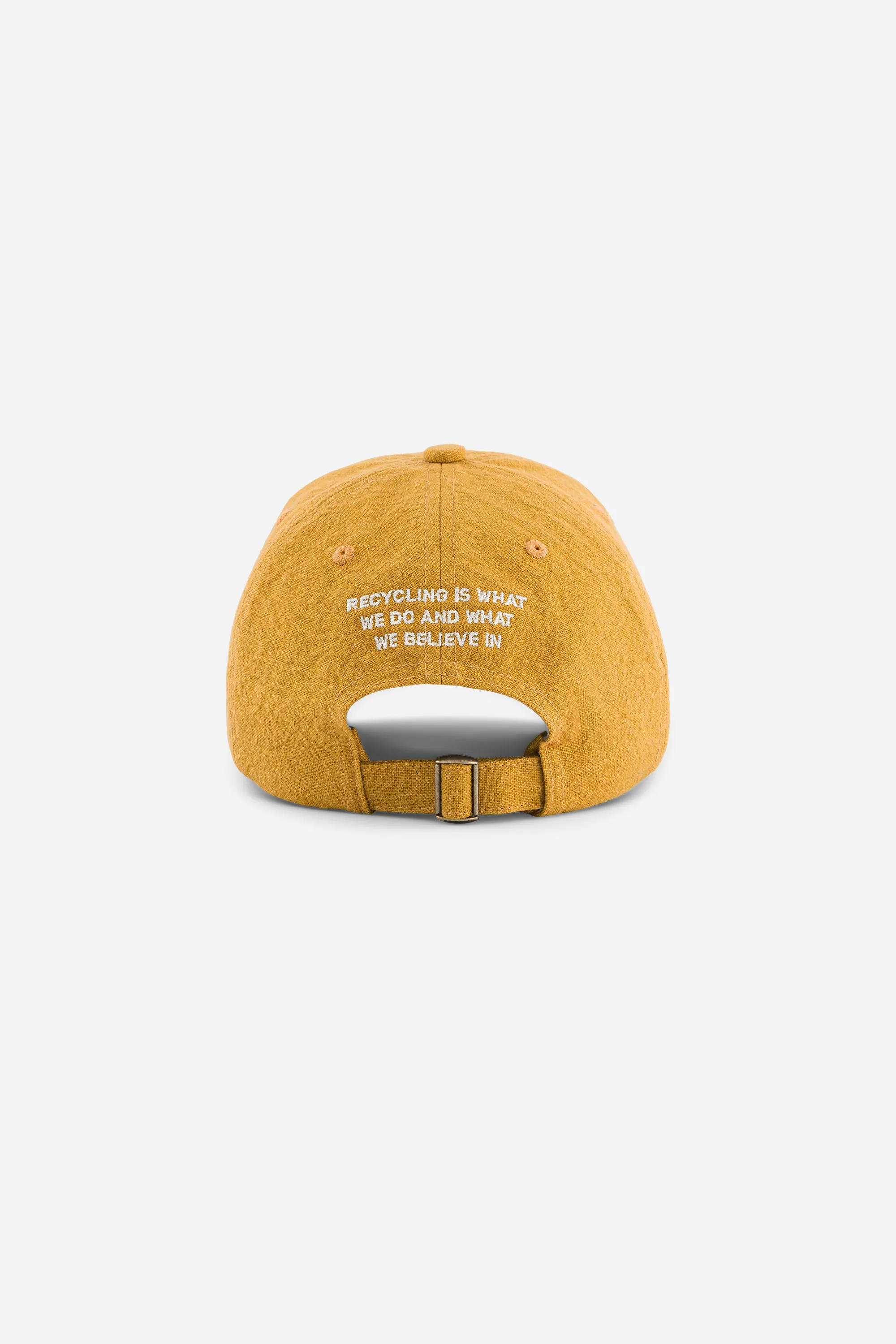 Colette the cap - Recycled cotton Mustard