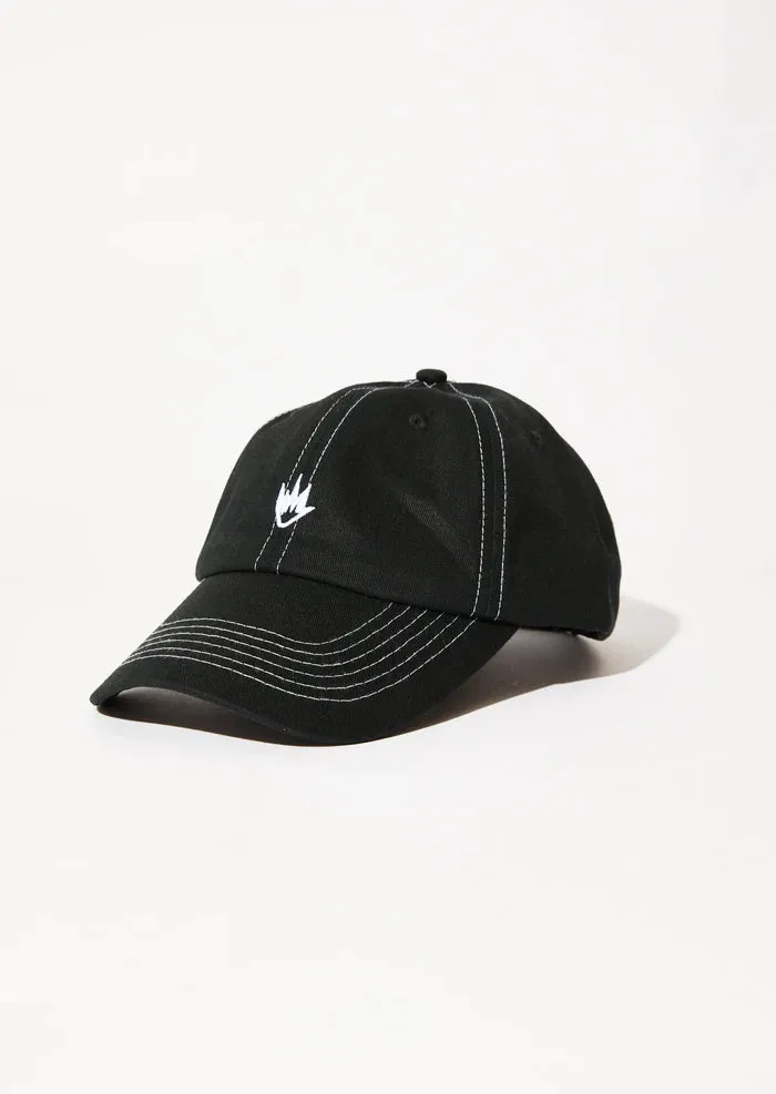 CORE RECYCLED SIX PANEL CAP | BLACK