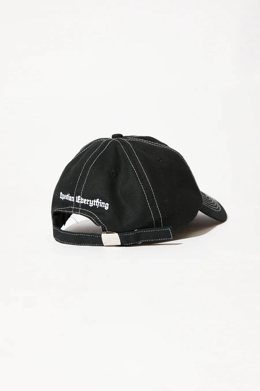 CORE RECYCLED SIX PANEL CAP | BLACK