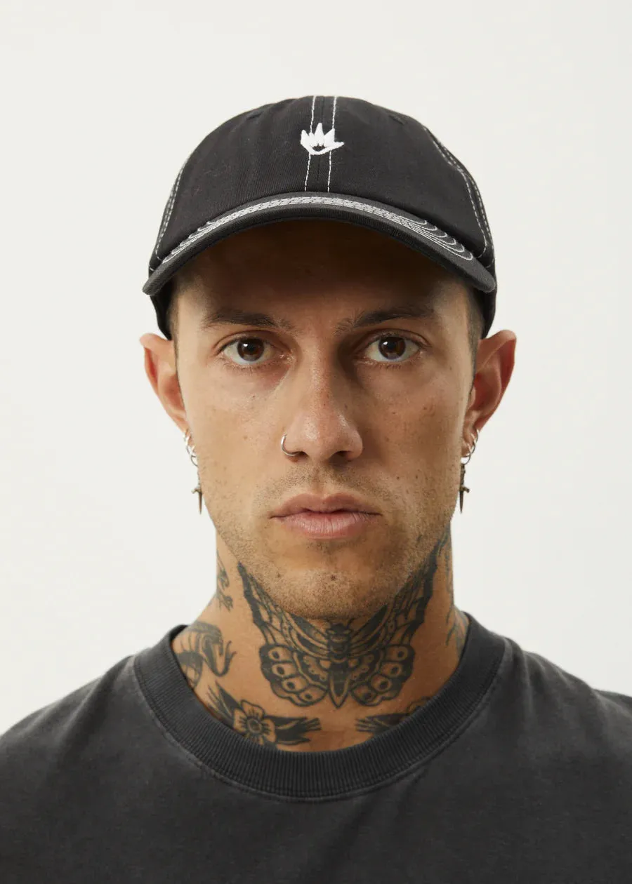 CORE RECYCLED SIX PANEL CAP | BLACK