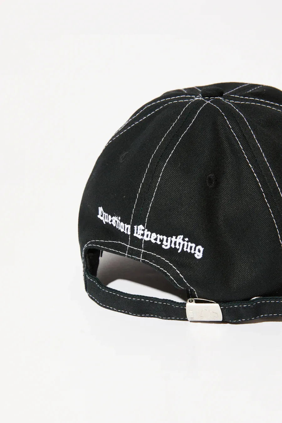CORE RECYCLED SIX PANEL CAP | BLACK