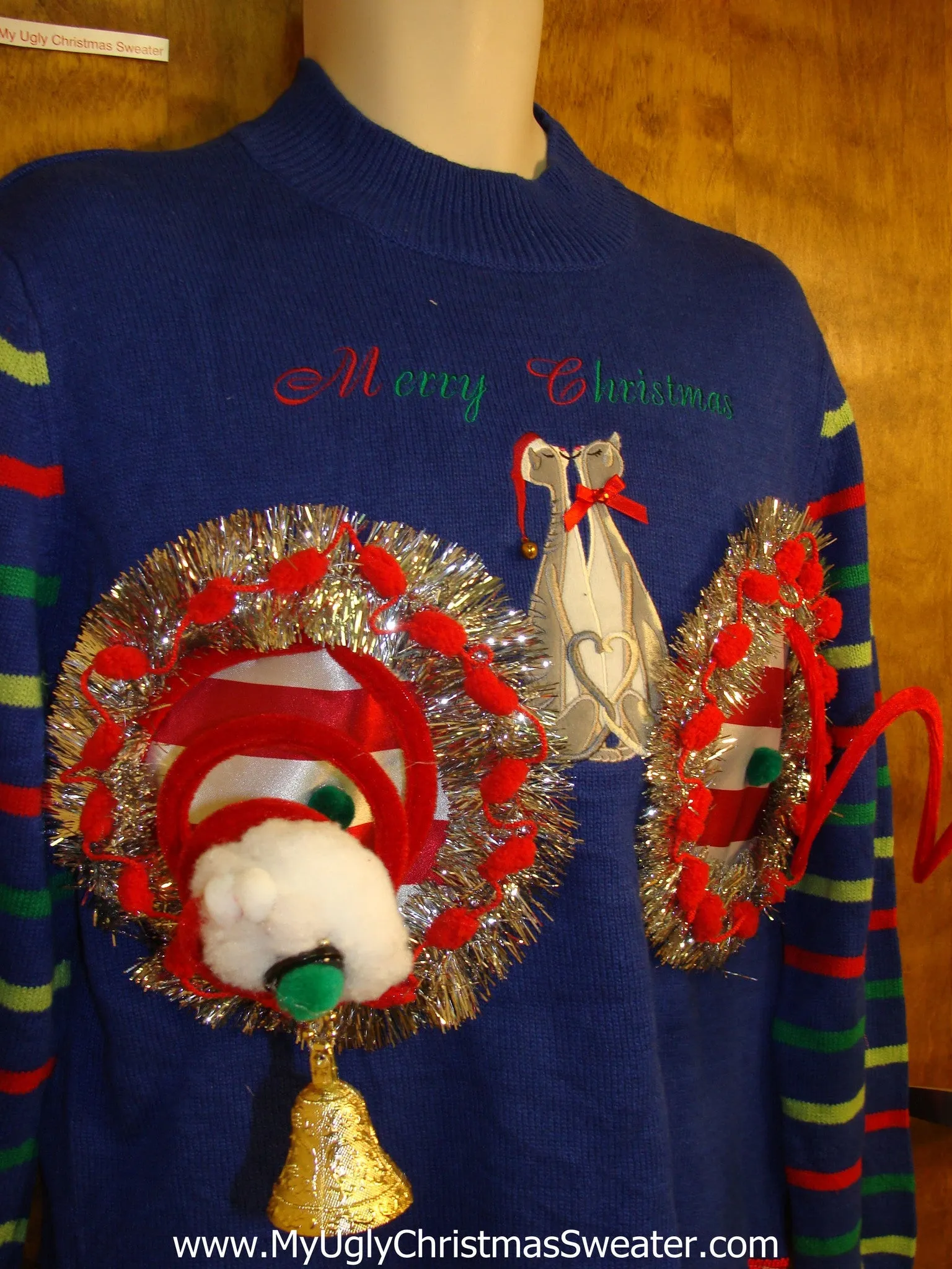 Crazy Cat Lady Ugly Christmas Naughty Sweater