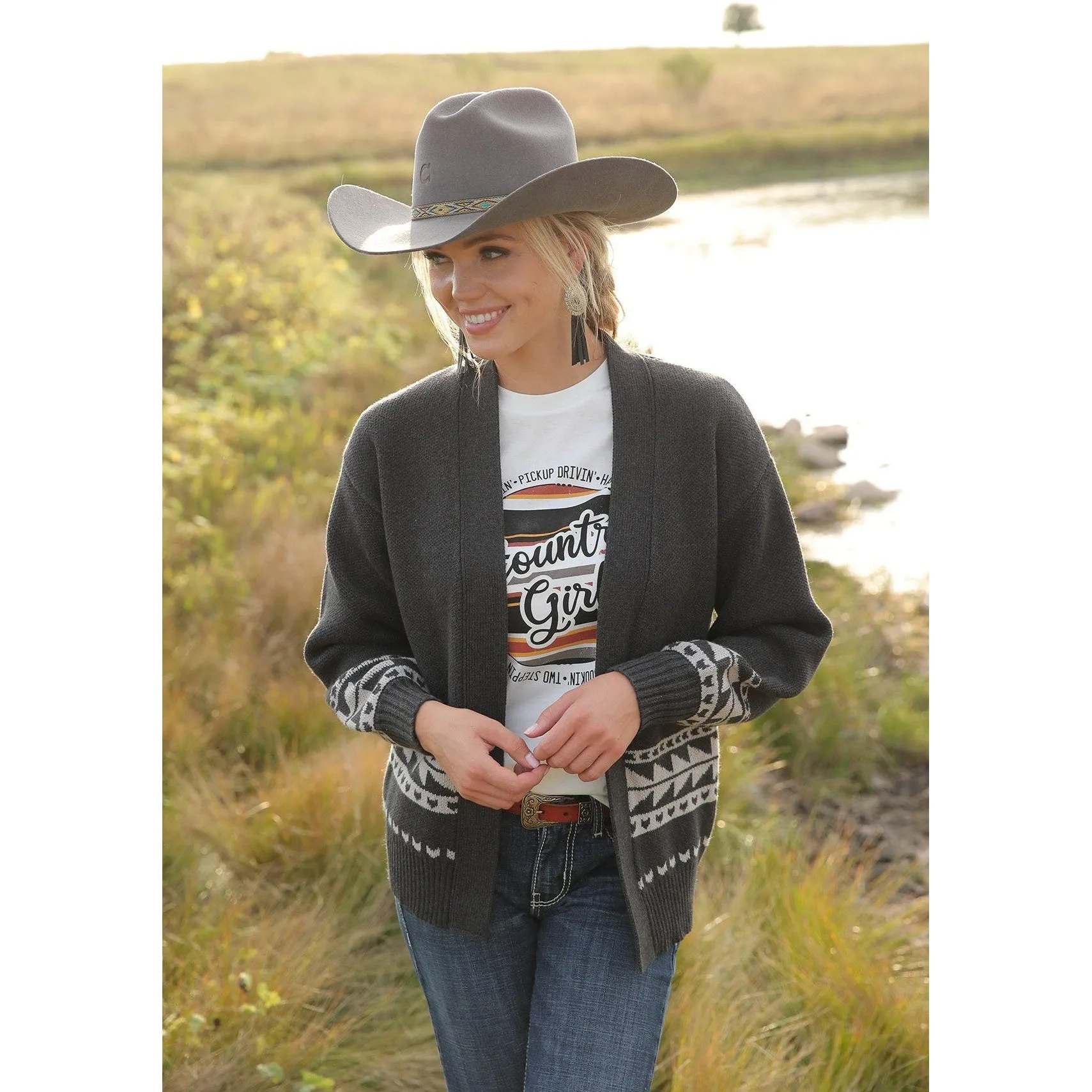 Cruel Women's Sweater Knit Cardigan