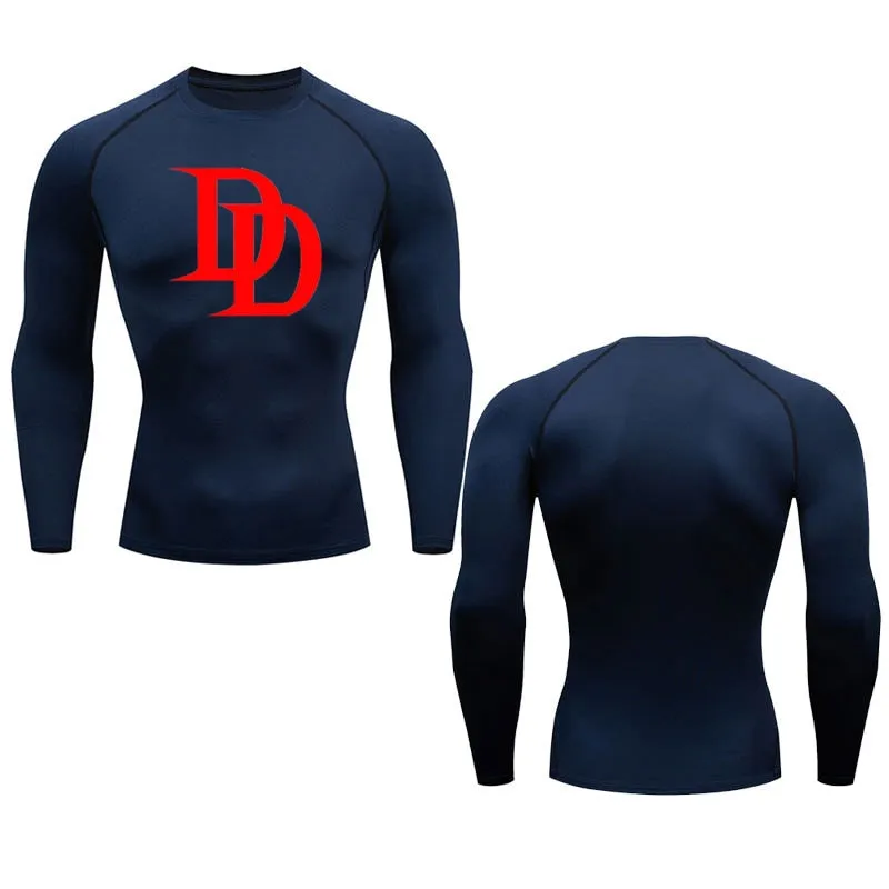 Dare Devil Long Sleeve Compression Shirt