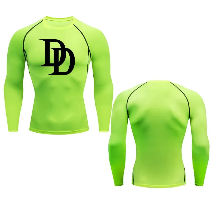 Dare Devil Long Sleeve Compression Shirt