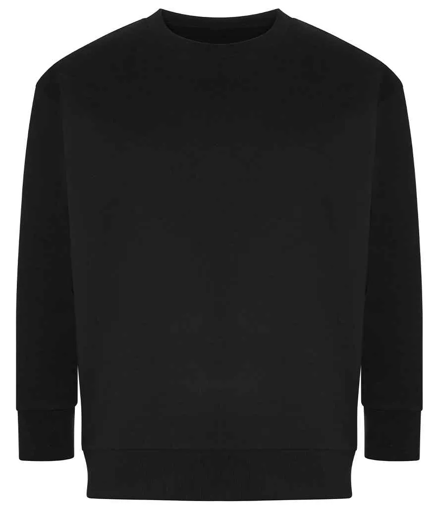 Ecologie Unisex Crater Recycled Sweatshirt | Black