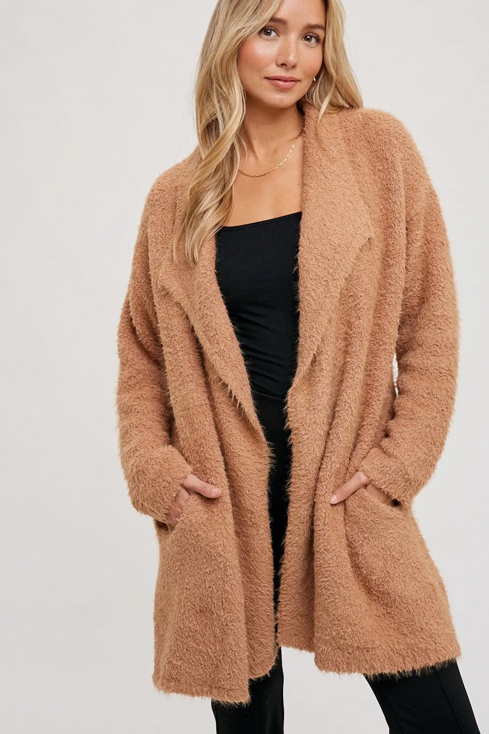 Fuzzy Cardigan
