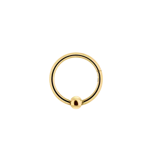 Iconic Ball Clicker Piercing Gold