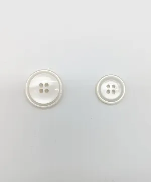 Knopf wei in 18mm und 23mm
