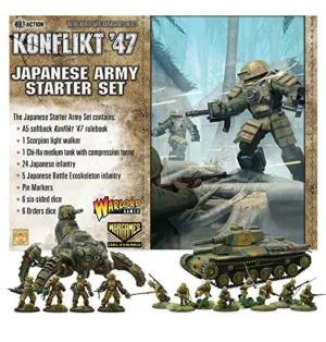 Konflikt' 47 - Japanese: Japanese Army Starter Set