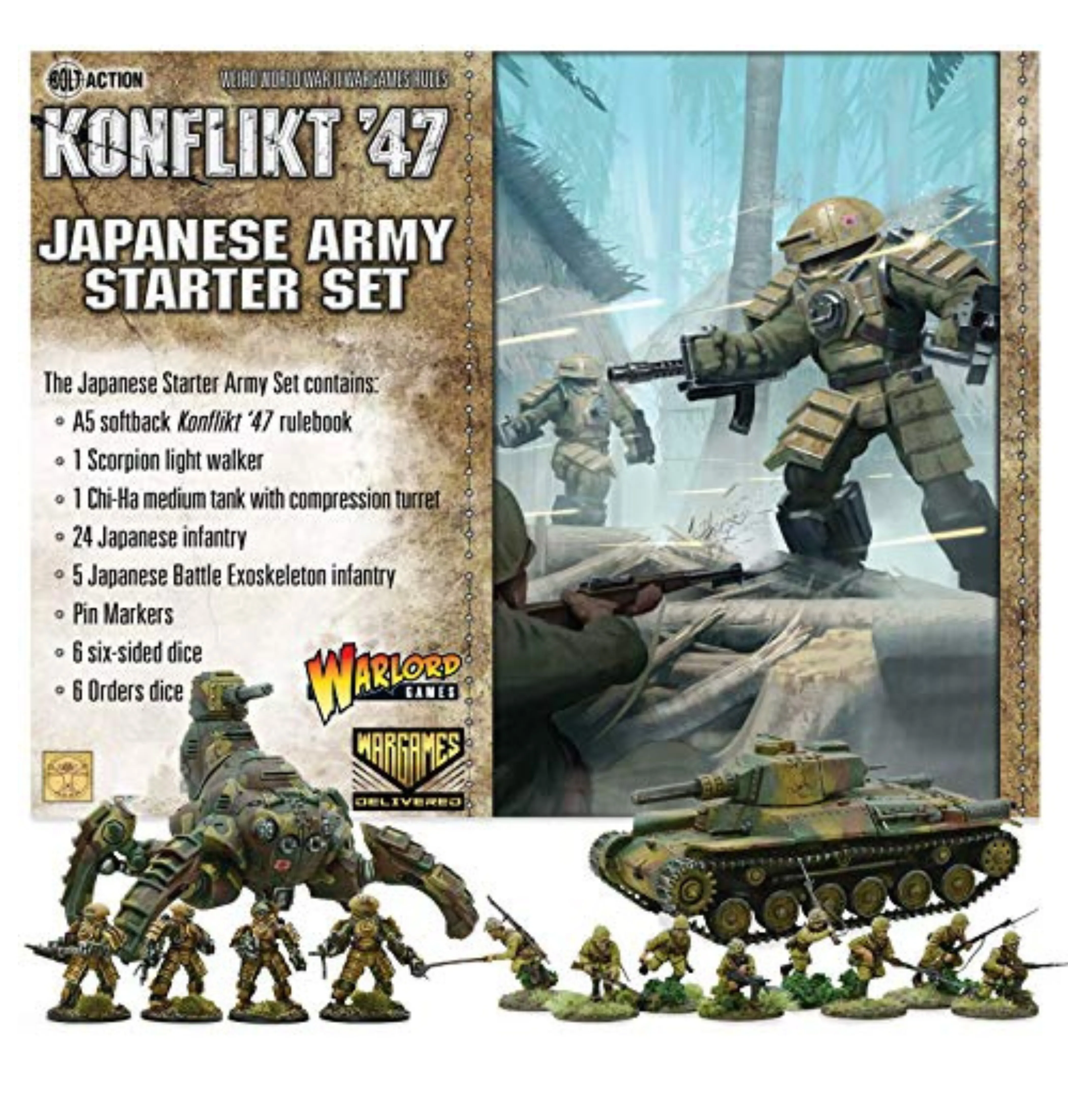 Konflikt' 47 - Japanese: Japanese Army Starter Set