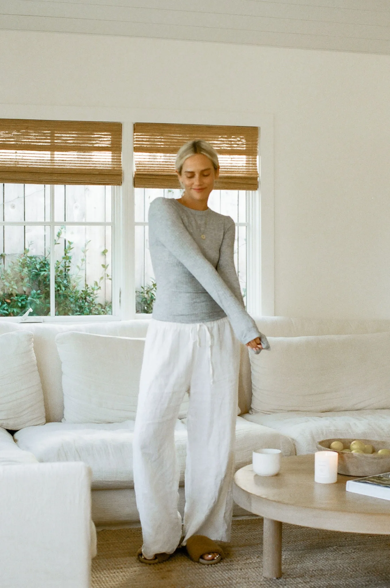 Laguna Layer Ribbed Long Sleeve Basic Top