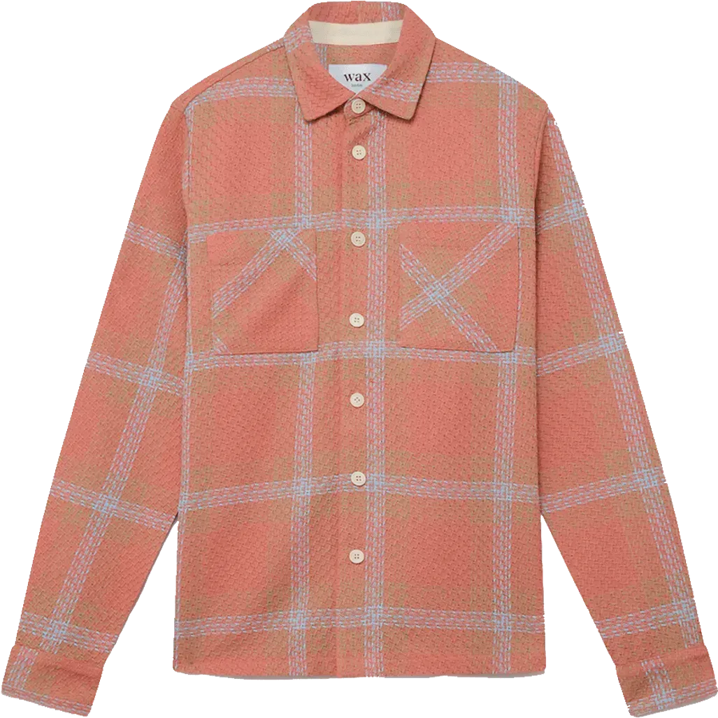 Lightweight Whiting Overshirt - Mio Pink / Blue