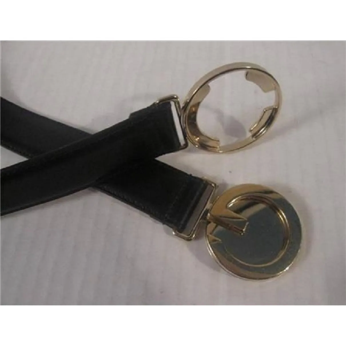 NWoT black leather Gucci belt