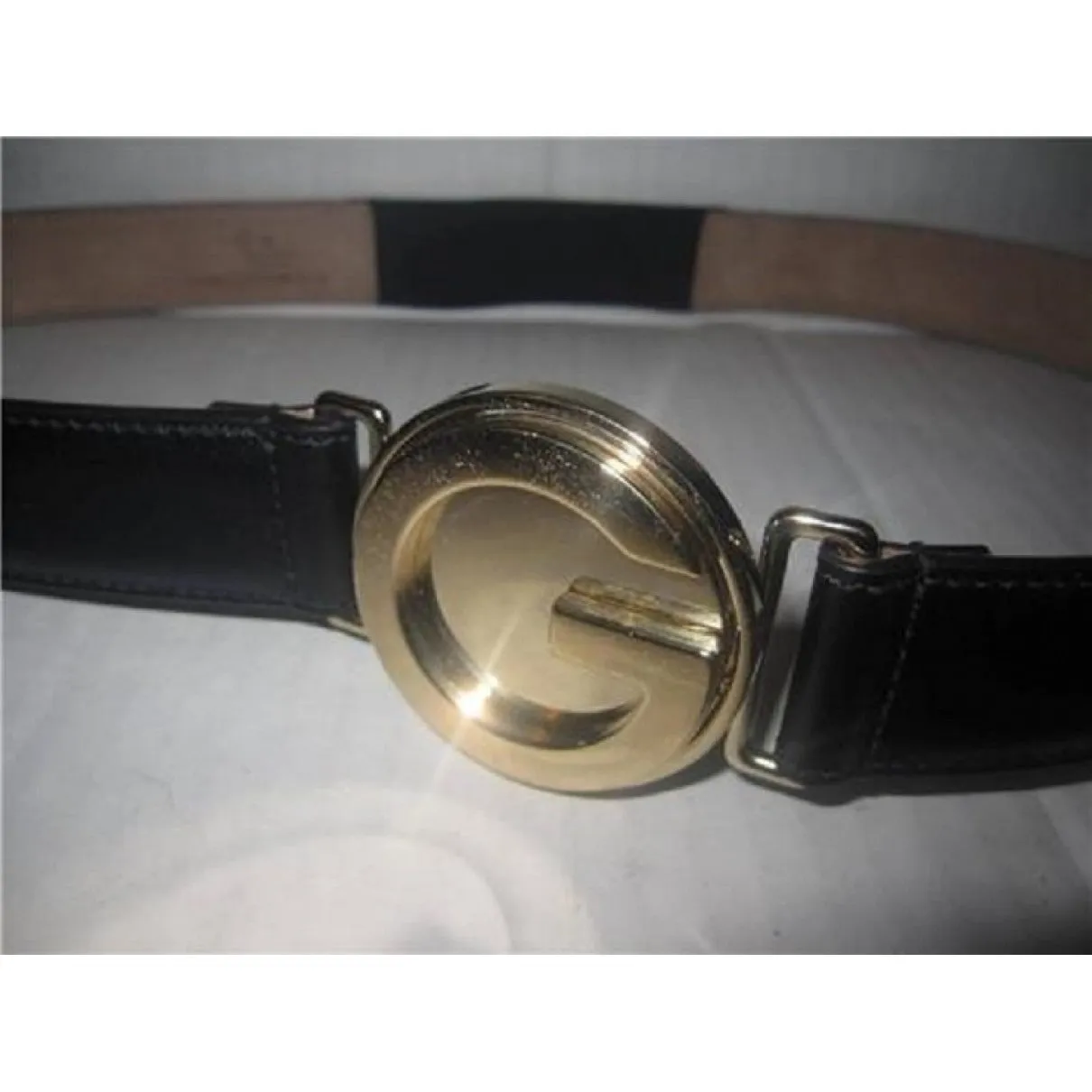 NWoT black leather Gucci belt
