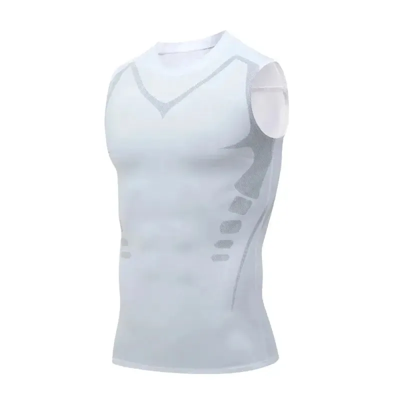Plus Size Mens Gym Tank Top - Compression Vest