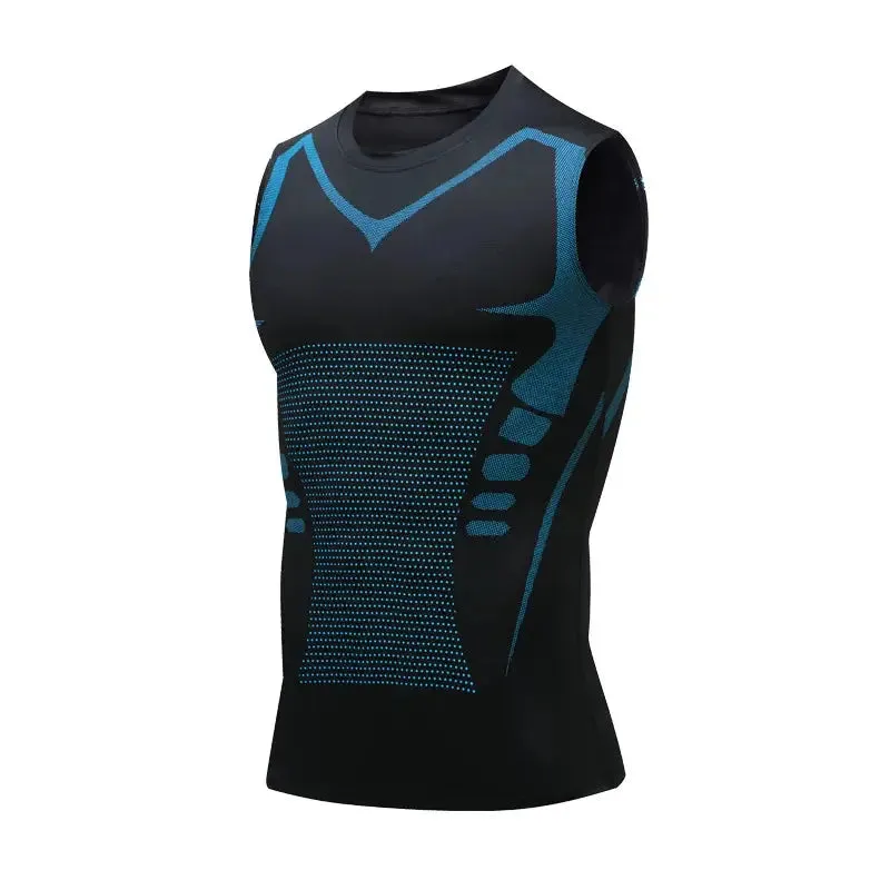 Plus Size Mens Gym Tank Top - Compression Vest