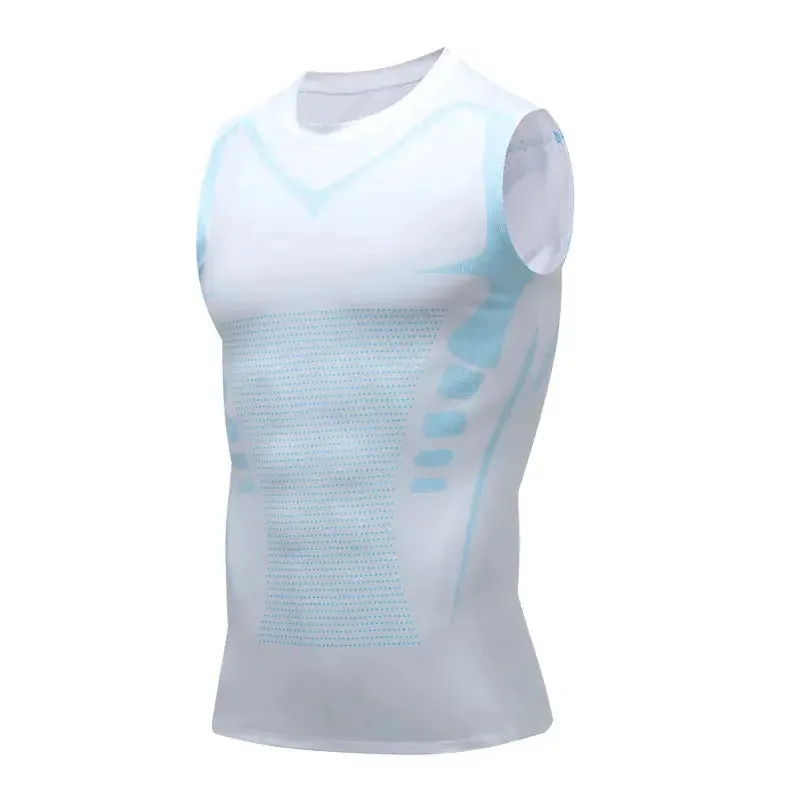 Plus Size Mens Gym Tank Top - Compression Vest