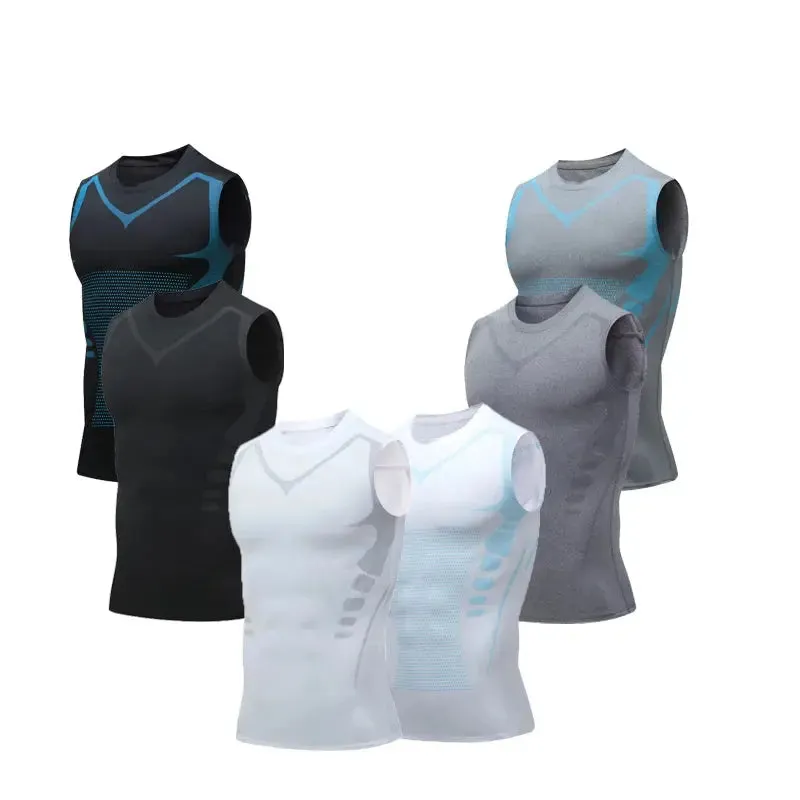 Plus Size Mens Gym Tank Top - Compression Vest