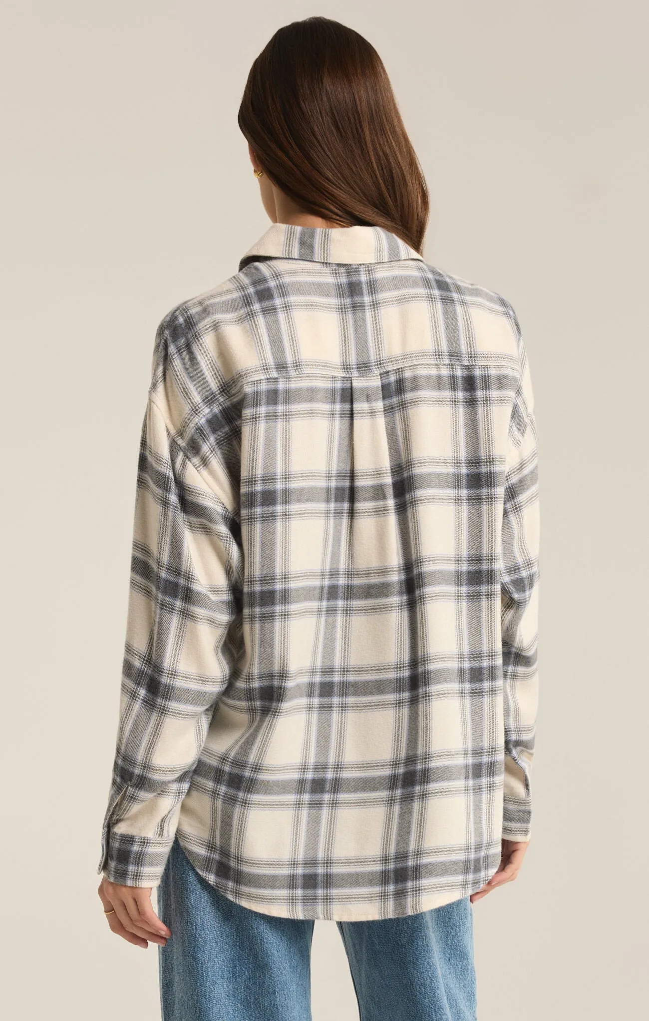River Plaid Button Up
