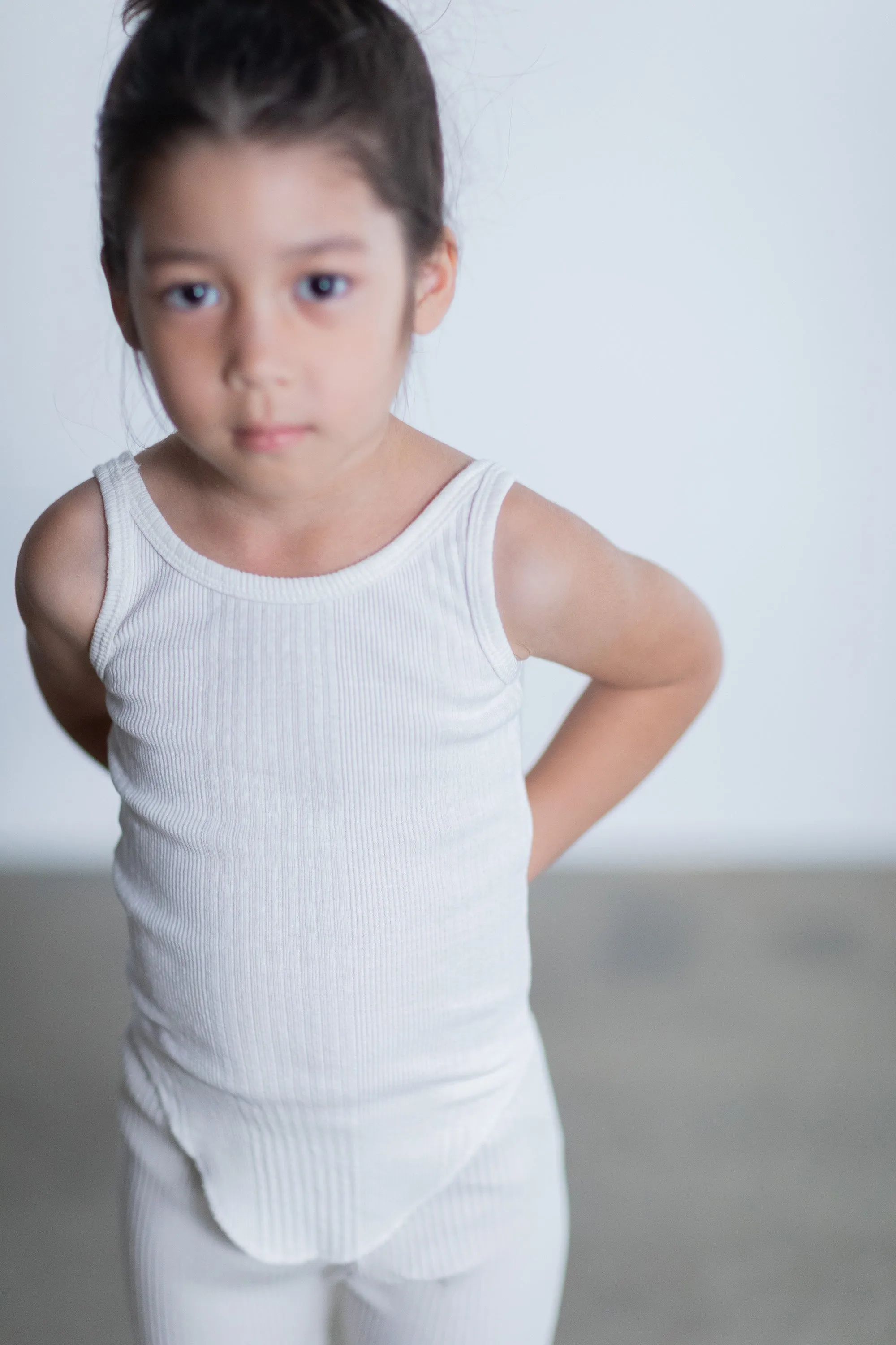 SEA CHIBI VINTAGE RECYCLED COTTON TERECO TANK TOP FOR KIDS