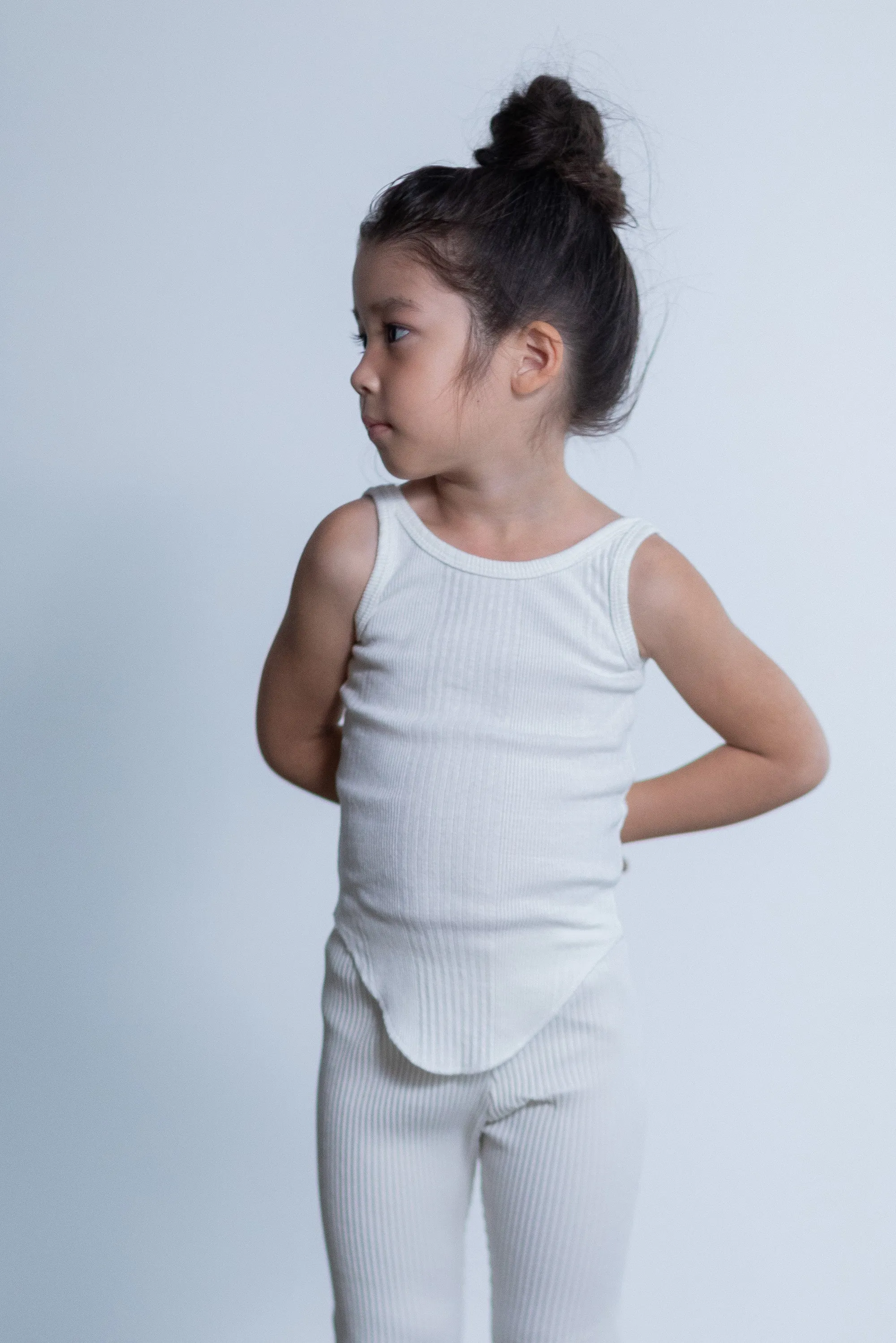 SEA CHIBI VINTAGE RECYCLED COTTON TERECO TANK TOP FOR KIDS