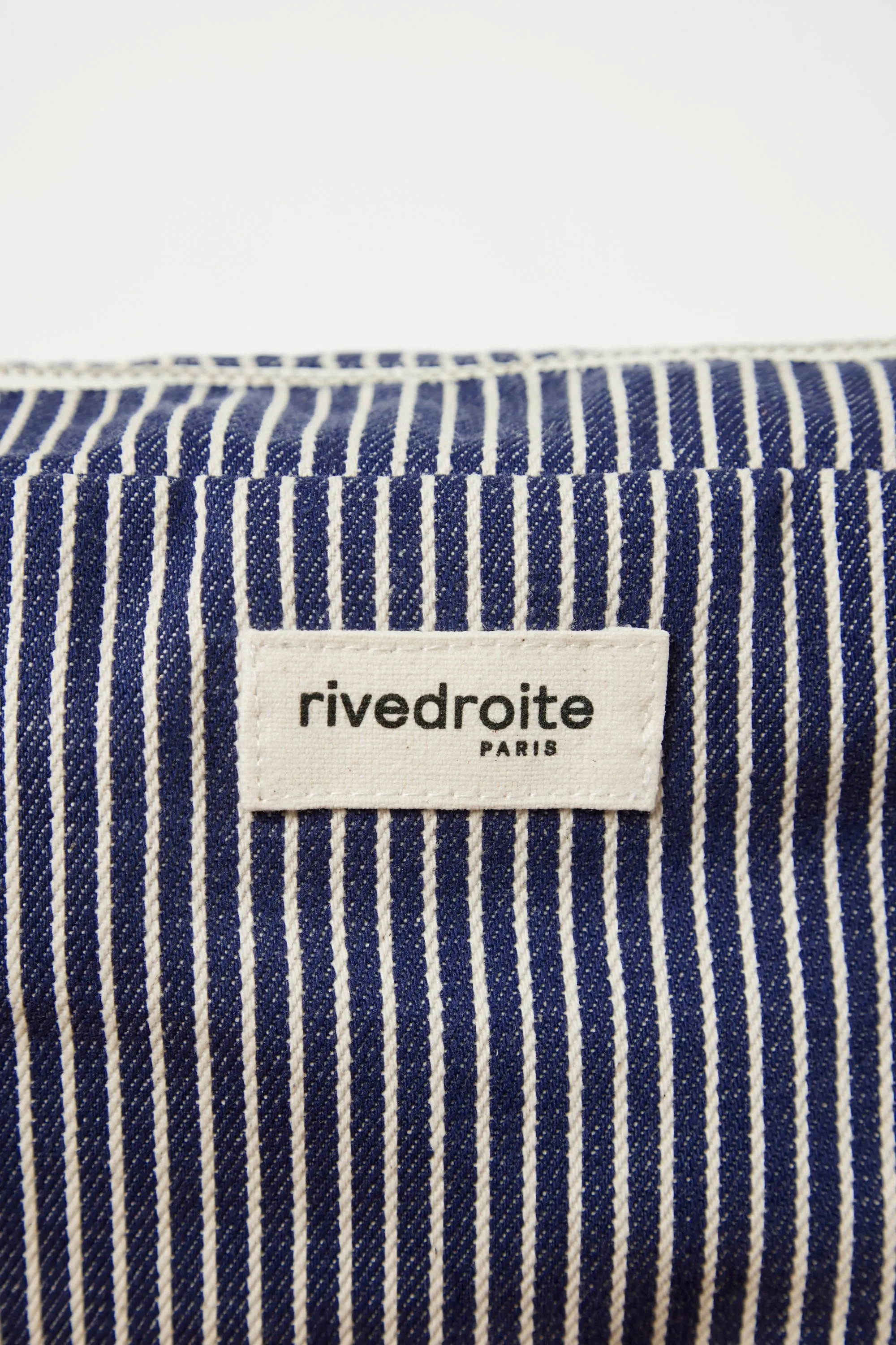 Tournelles the XL pouch - Recycled cotton Océan